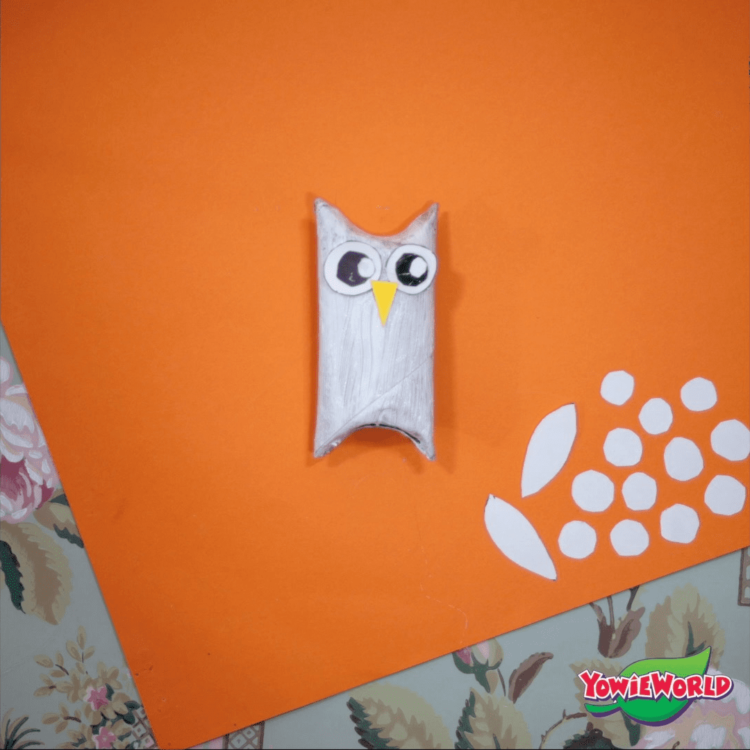 Printable Owl Craft For Kids Step 4