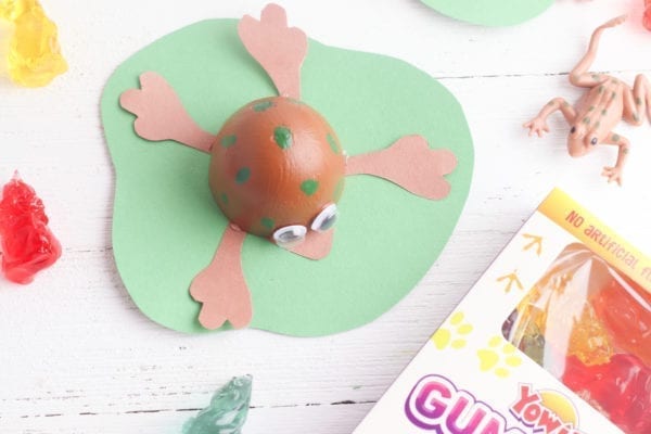Cute and Easy Frog Craft for Kids