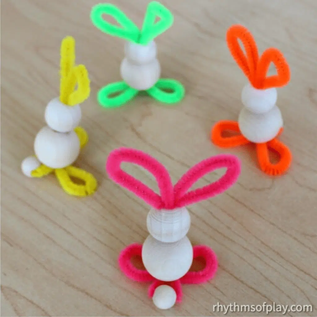 Pipecleaner Easter Bunny Craft