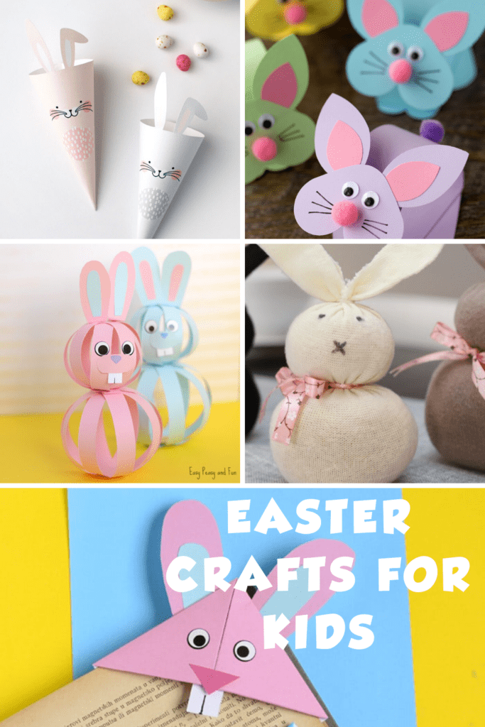 Easter Crafts for Kids Pinterest Image