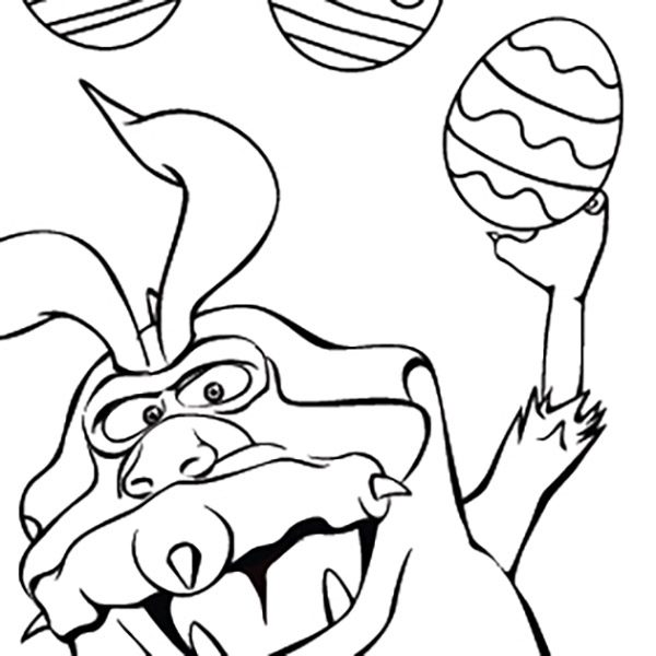 Yowie Easter Bookmark Square