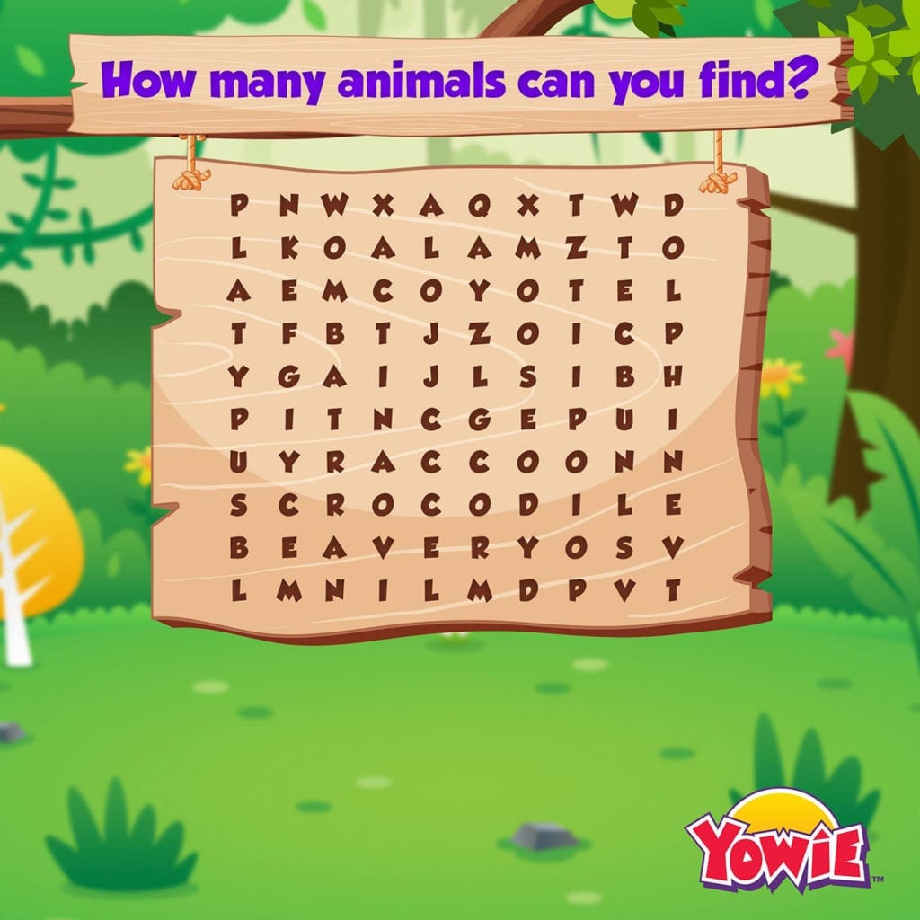 How Many Animals Can You Find