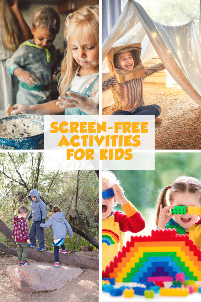 Screen Free Activities For Kids At Home Pinterest