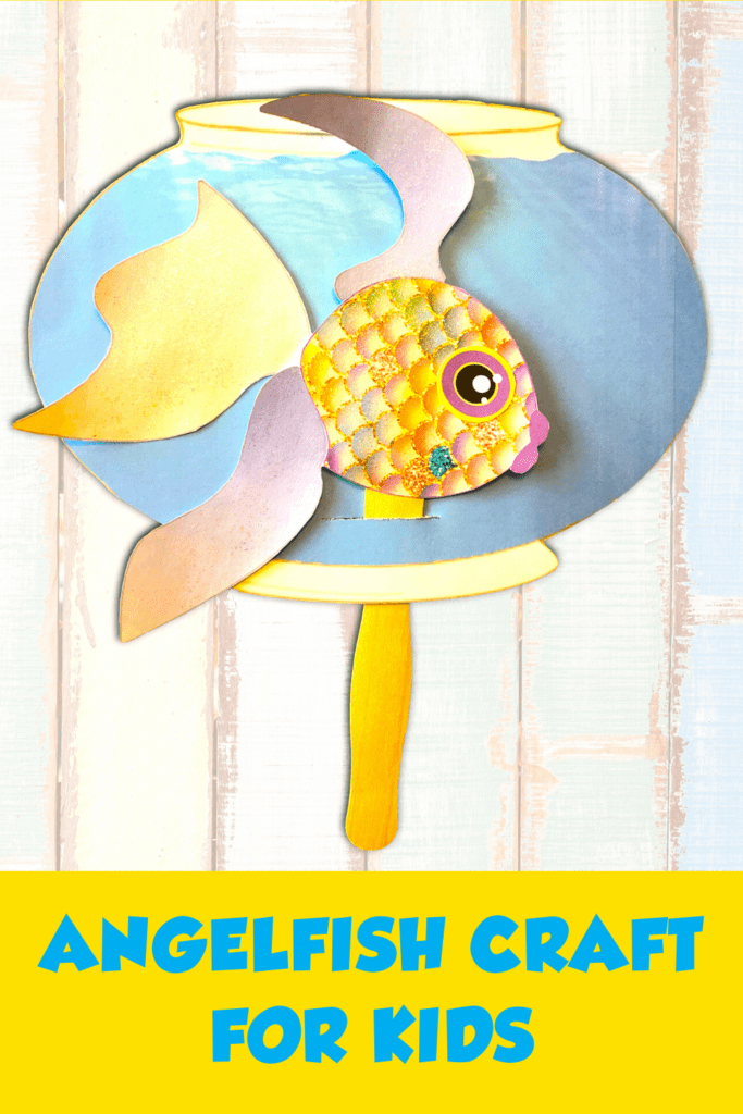 Angelfish Craft and Printable for Kids