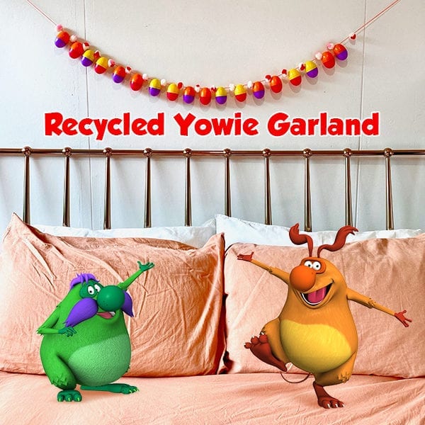 Crafts And Printables Yowie Recycled Garland