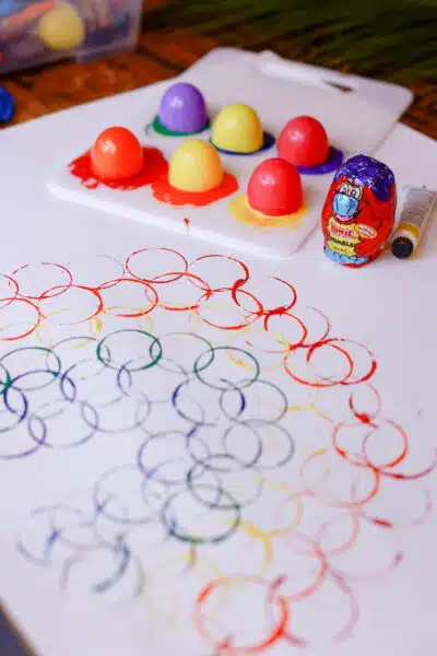 Crafts And Printables Rainbow Painting