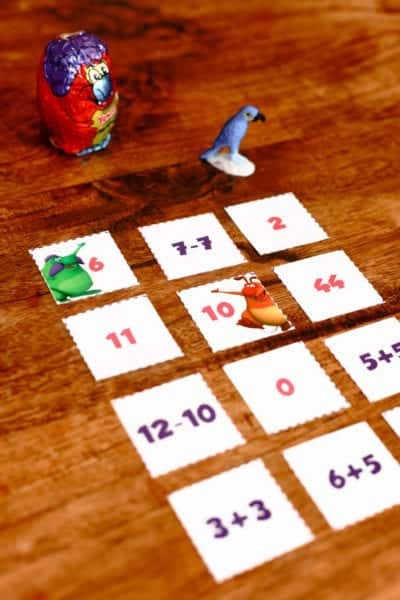 Puzzle Math Memory Game