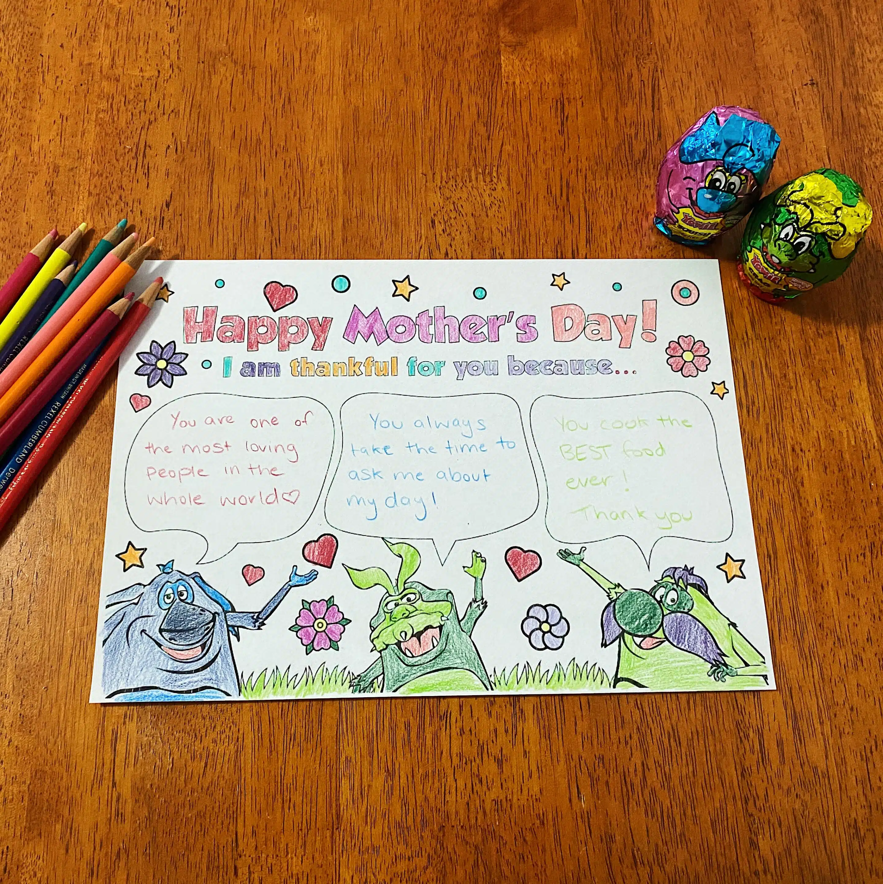 Crafts And Printables Make A Mothers Day Picture