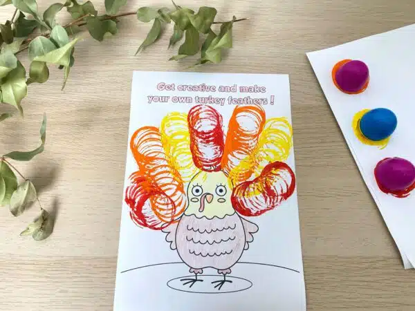 Crafts And Printables Paint A Turkey