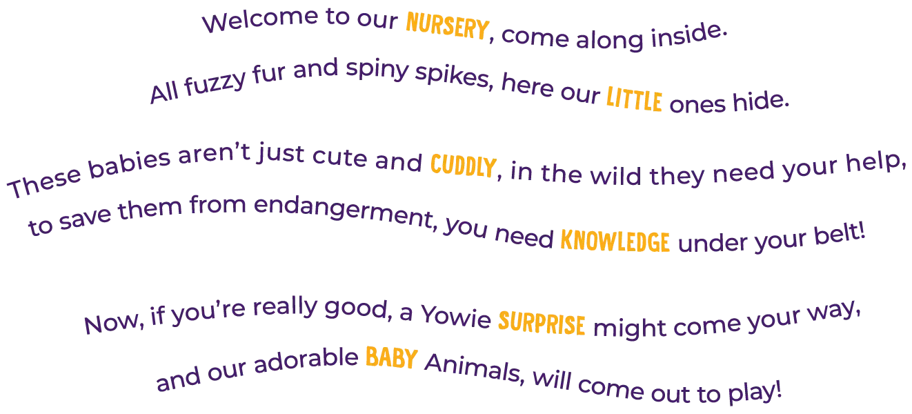 Baby Animals Poem